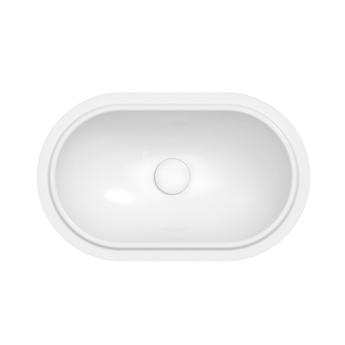 Globo Forty3 Раковина 60х37х20 см, без отв., встраиваемая, цвет: белый