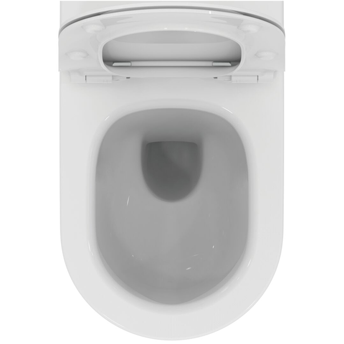 Ideal Standard La Dolce Vita Унитаз подвесной 54.5х36см., с сиденьем, технологией смыва AquaBlade®, цвет: белый