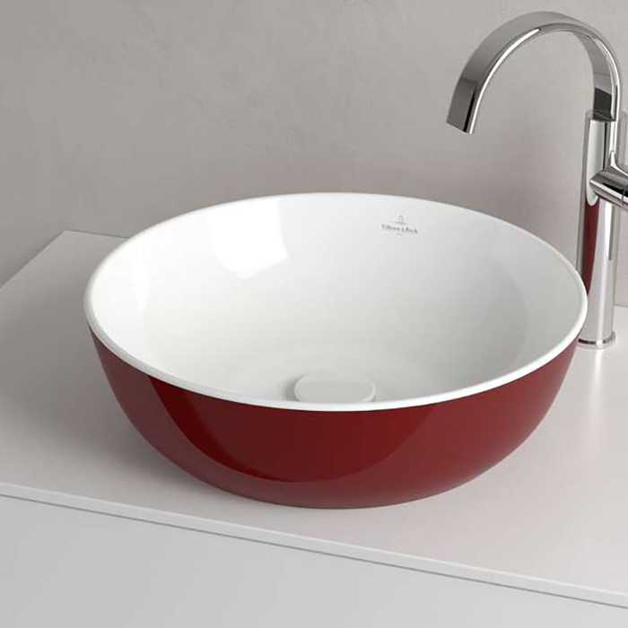 Villeroy&Boch Artis Раковина 43x43x13см., накладная, цвет: Sage Green