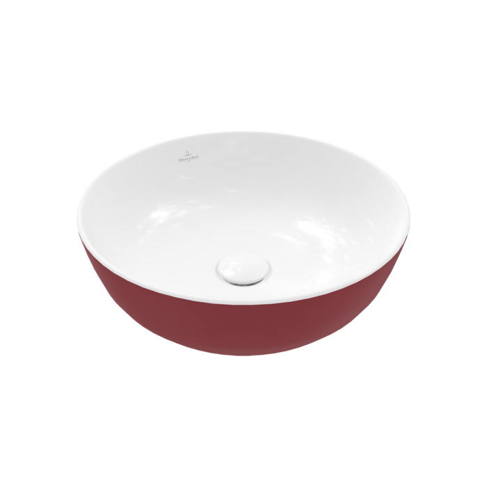 Villeroy&Boch Artis Раковина 43x43x13см., накладная, цвет: Sage Green