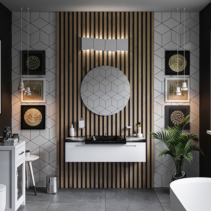 Kerasan Inka Project Раковина INKA 60x40x35.5 см, 1 отв., цвет: черный матовый