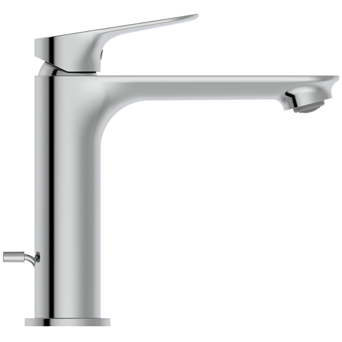 Ideal Standard Ceralife O Смеситель для раковины H12см., на 1 отв., с донным клапаном, цвет: хром
