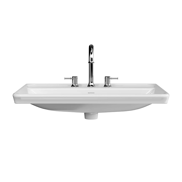 Kerama Marazzi Elegance Раковина 80см., подвесная, 3 отв., цвет: белый глянцевый