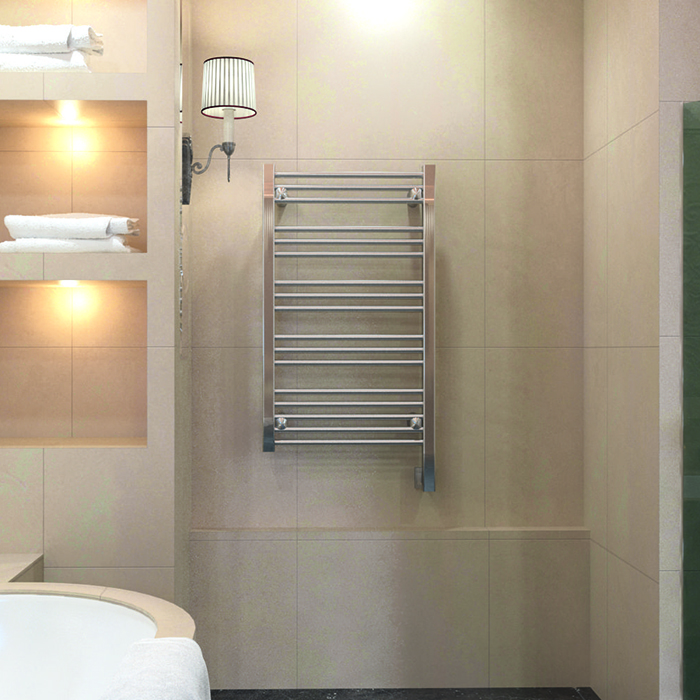 Neoinox Bras Полотенцесушитель 150x53см, электрический, box, цвет: хром