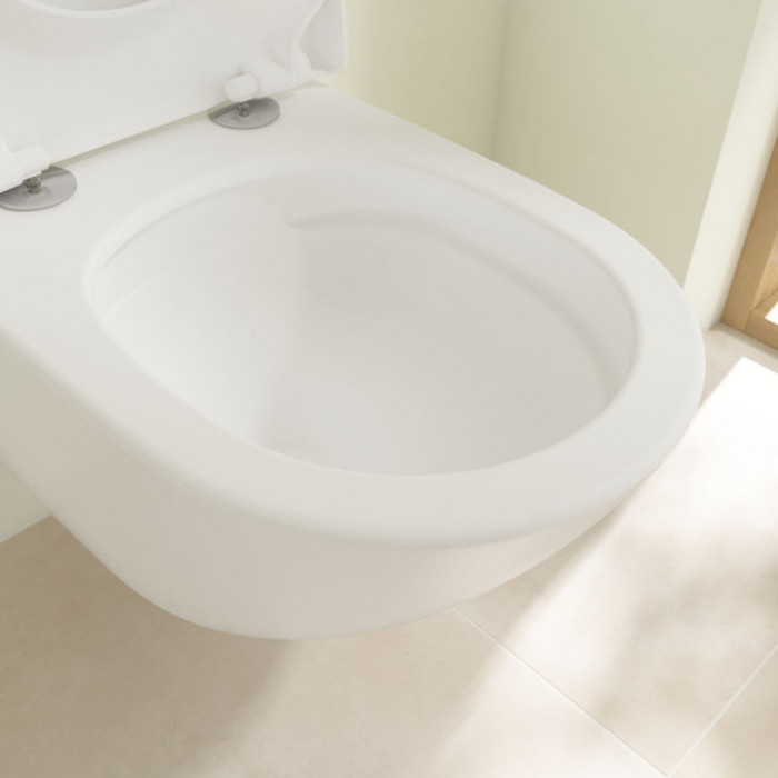 Villeroy&Boch Subway 3.0 Унитаз 37х56х36см., подвесной, TwistFlush, CeramicPlus, цвет: белый камень