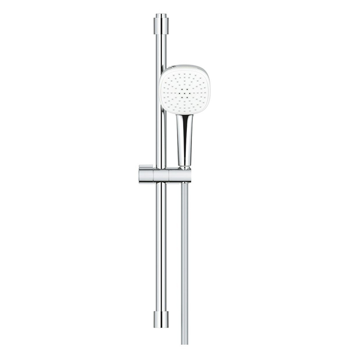 Grohe Tempesta Cube 110 Душевой гарнитур: душевая штанга 60см и шланг 175см., цвет: хром