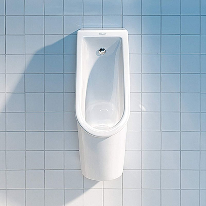 Duravit Starck 3 Писсуар подвесной 30x24.5см, безободковый, без "мушки", подвод воды сзади, с креплением, цвет: белый