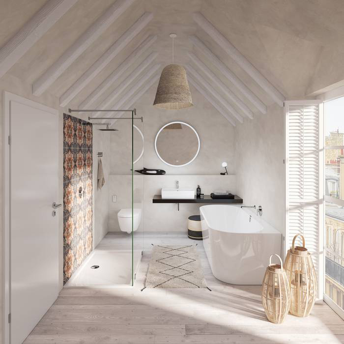 Villeroy&Boch Futurion Flat Душевой поддон 140х90х2.5см., цвет: альпийский белый