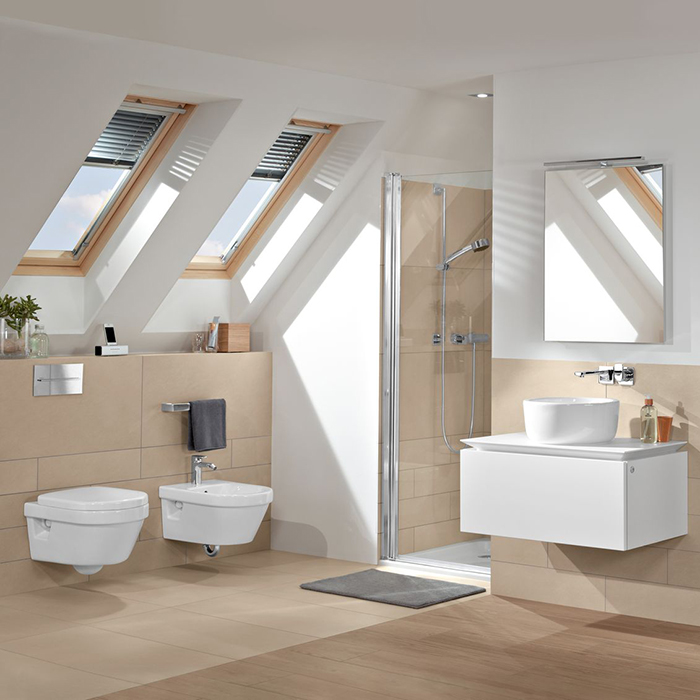 Villeroy&Boch O.novo Душевой поддон 90х90х6см., акрил, цвет: альпийский белый