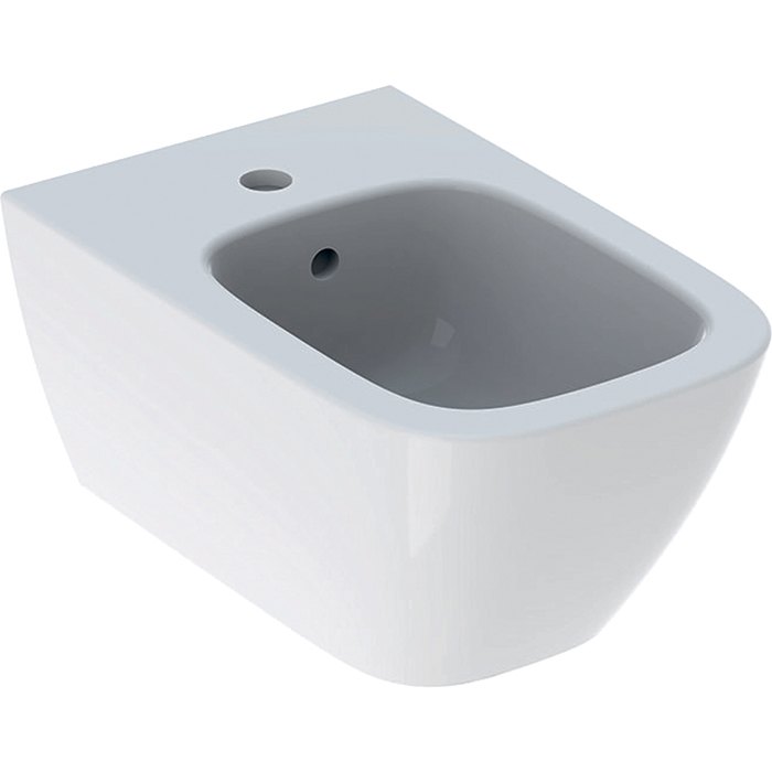Geberit Smyle Square Биде подвесное 35х54см., 1 отв., цвет: белый