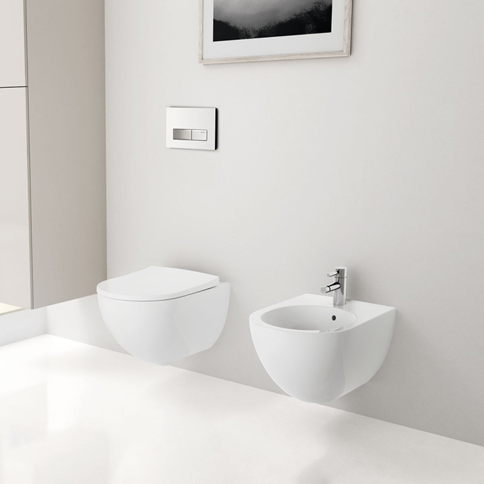 Geberit Acanto Биде подвесное 35х51см., 1 отв., цвет: белый