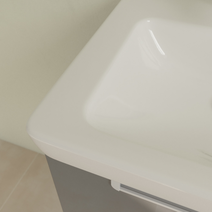 Villeroy&Boch Subway 2.0 Раковина 50х40 см, 1 отв., с переливом, цвет: белый