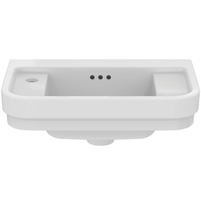 Ideal Standard Calla Раковина 50x32xh18см, подвесная, с 1 отверстием, Sx, с крепежом, цвет: белый глянец