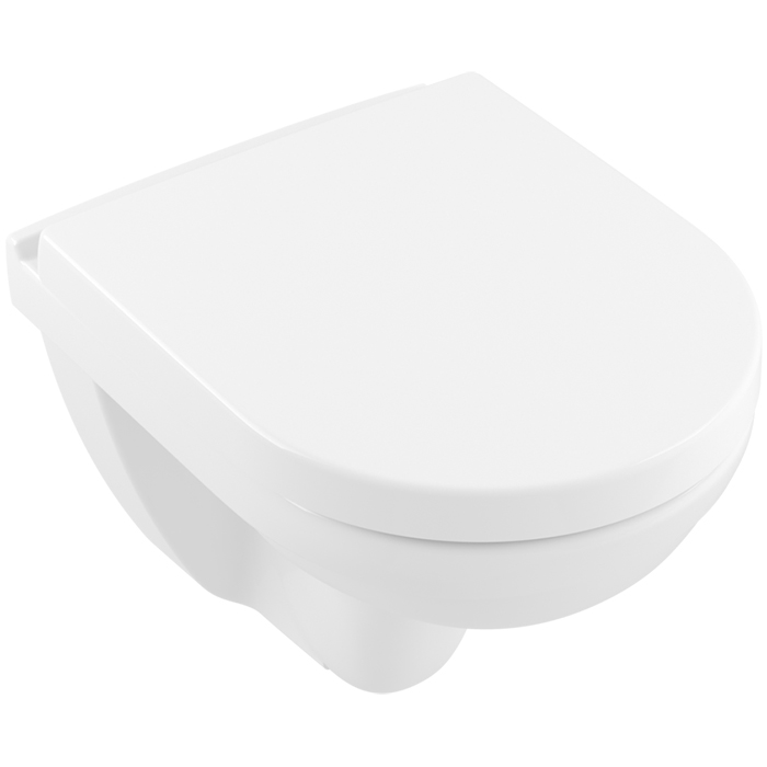 Villeroy&Boch O.novo Унитаз подвесной 36x49 см, с вертикальным смывом, цвет: белый