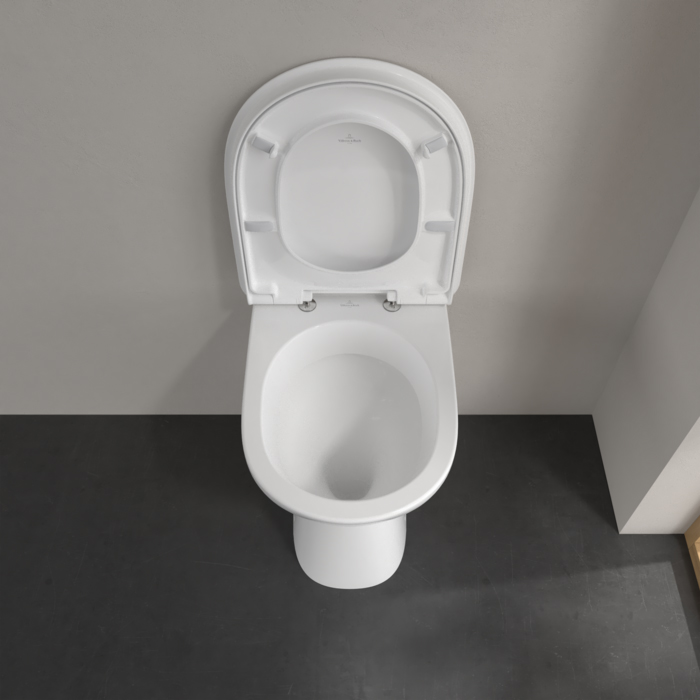 Villeroy&Boch Vicare Унитаз 36х49х46см., напольный, DirectFlush, цвет: альпийский белый