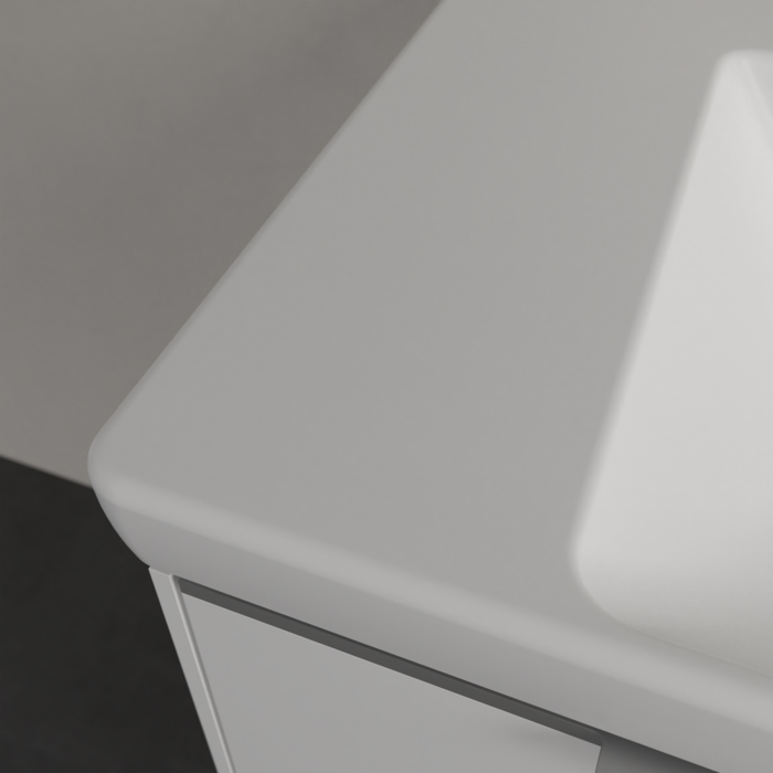 Villeroy&Boch Subway 3.0 Раковина 100х47х16.5см., без отв., подвесная, CeramicPlus, без перелива, цвет: белый камень