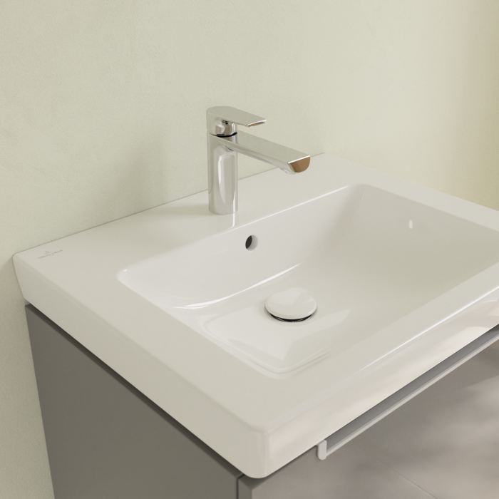 Villeroy&Boch Subway 2.0 Раковина 60х47 см, 1 отв., с переливом, цвет: белый