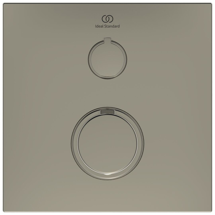 Ideal Standard Ceratherm C100 Смеситель для душа, встраиваемый, термостатический, цвет: PVD Silver Storm (Серебряный Шторм)