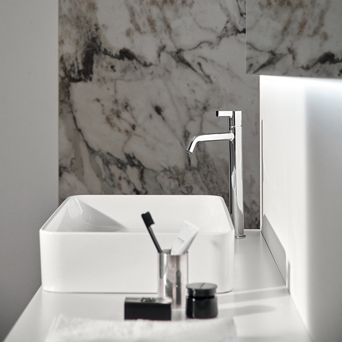 Ideal Standard Conca Раковина 60х40х12см., накладная, без отв., прямоугольная, с крепежом, цвет: белый матовый