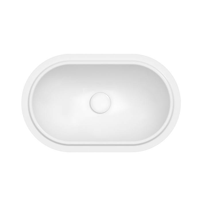Globo Forty3 Раковина 60x37x20 см, без отв., цвет: белый матовый