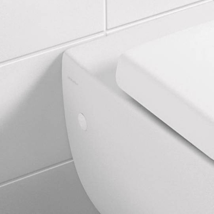 Villeroy&Boch Subway Унитаз подвесной 37x56 см, с вертикальным смывом, с антигрязевым покрытием CeramicPlus, цвет: белый