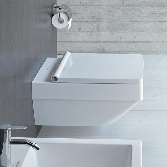 Duravit Vero Air Унитаз 37x57см., подвесной, безободковый, цвет: белый