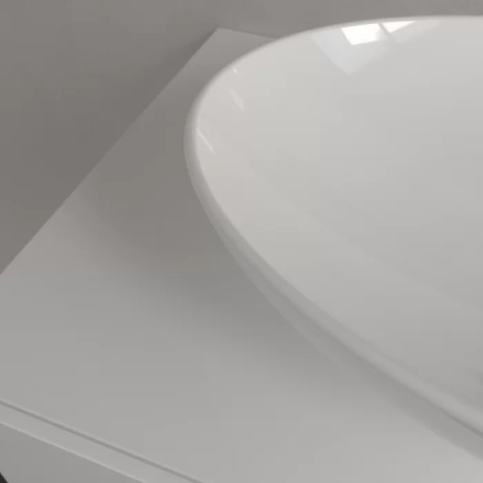Villeroy&Boch Loop & Friends Раковина 56x38см., накладная, без отв., цвет: альпийский белый