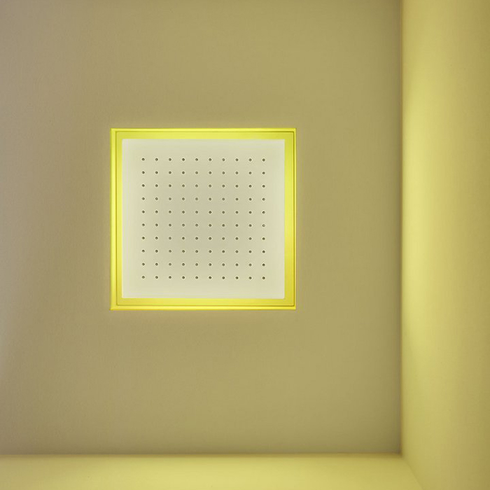 Antonio Lupi Душевая система Meteo Встраиваемый верхний душ 52 x 35 x 11 см. цвет. с LED RGB подсветкой, цвет: хром