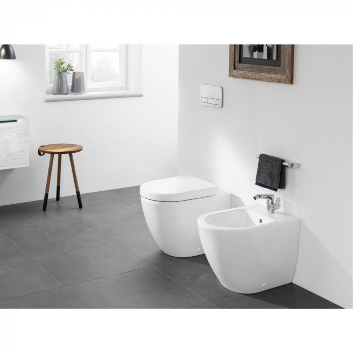 Villeroy & Boch ViConnect, Кнопка смыва, размер 269 x 161 x 13 mm, цвет: белый