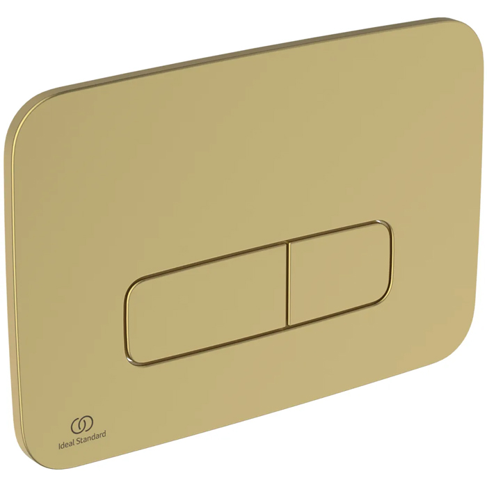 Ideal Standard Oleas™ M3 Механическая панель смыва, двойной смыв, цвет: PVD Brushed Gold