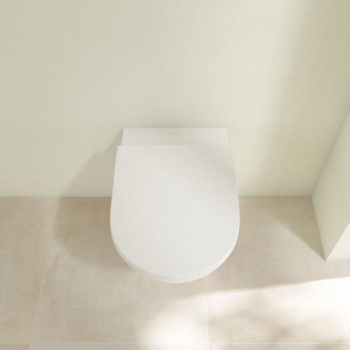 Villeroy&Boch Subway 3.0 Унитаз 37х56х36см., подвесной, TwistFlush, CeramicPlus, цвет: белый камень
