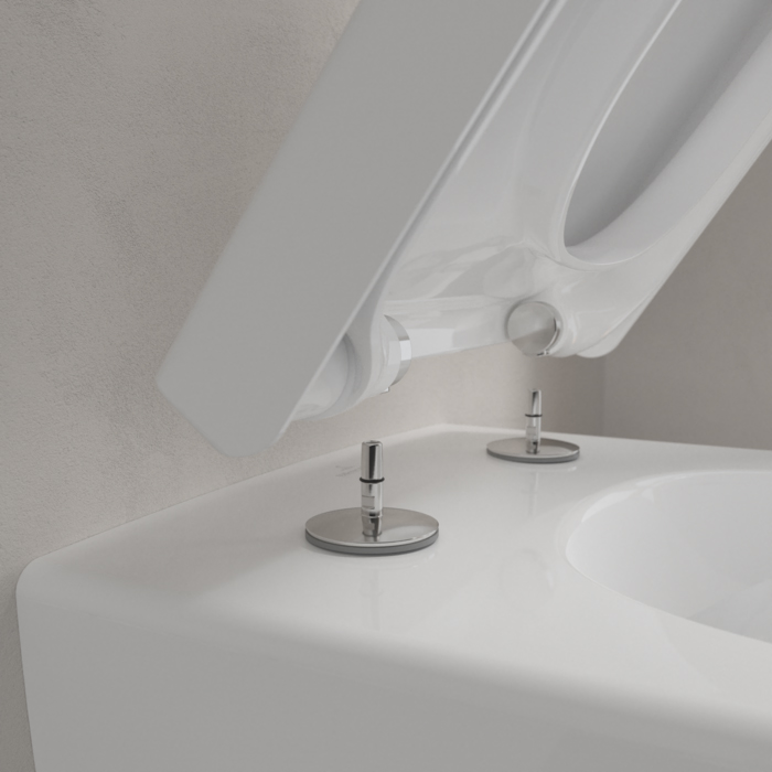 Villeroy&Boch Subway 2.0 Унитаз подвесной, 48х35.5см., Compact, с DirectFlush, с антигрязевым покрытием CeramicPlus, цвет: альпийский белый