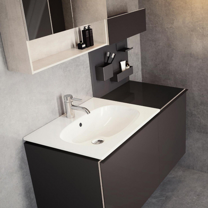 Geberit Acanto Slim Раковина 60x48см., подвесная, 1 отв., цвет: белый
