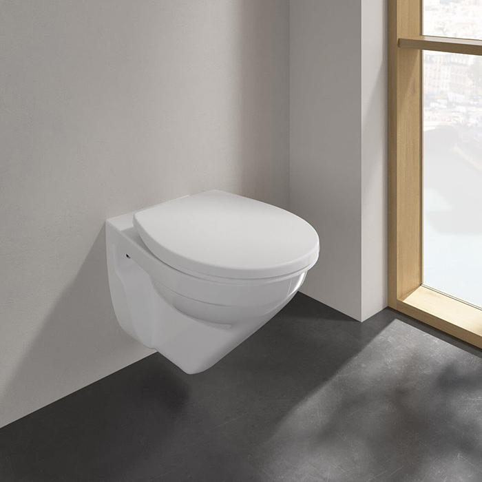 Villeroy&Boch O.novo Унитаз 36х54х35.6см., подвесной, DirectFlush, CeramicPlus, цвет: Pergamon