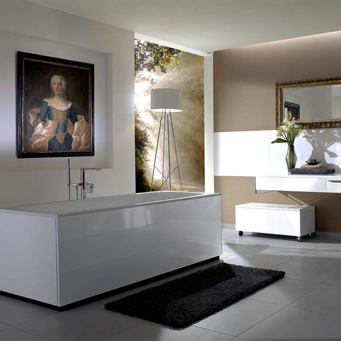 Villeroy&Boch My Art Ванна 180х80х50см., встраиваемая, прямоугольная, цвет: белый