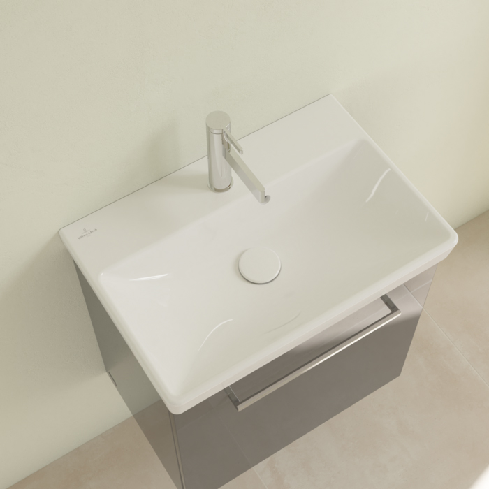 Villeroy&Boch Avento Раковина 55х37 см, 1 отв., с переливом, цвет: белый