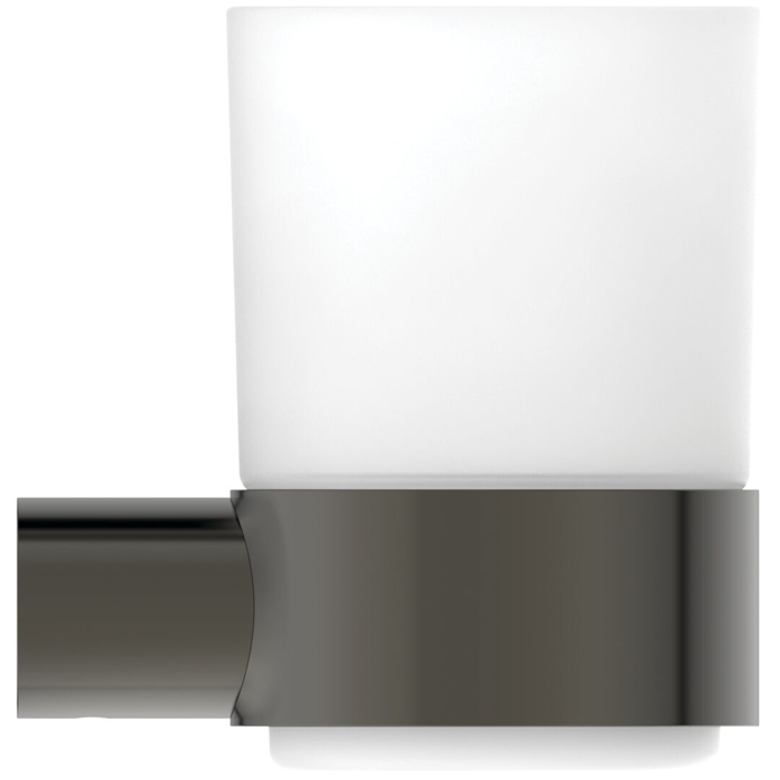 Ideal Standard Conca Стакан с держателем, подвесной, цвет: PVD Magnetic Grey/матовое стекло