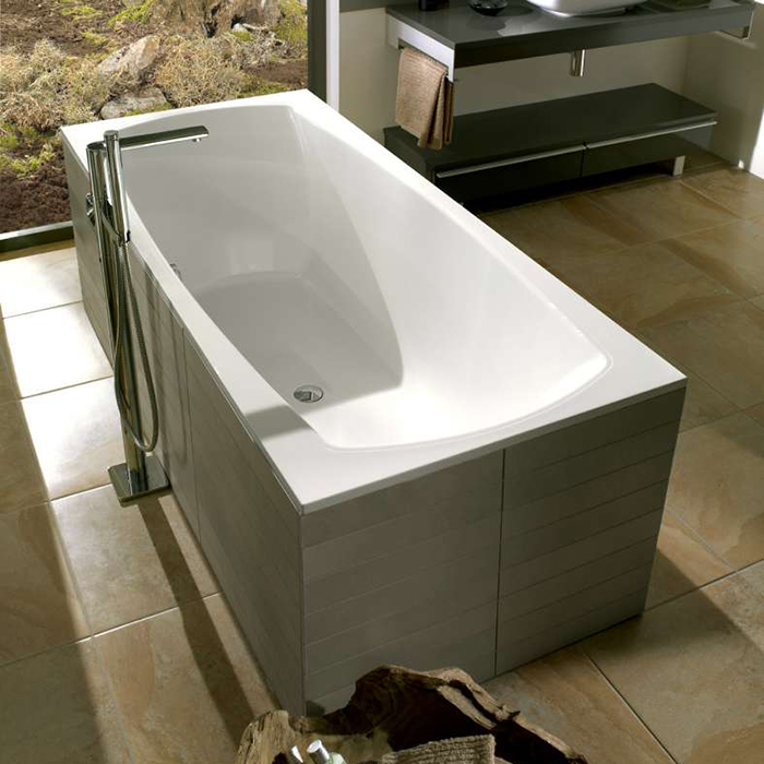 Villeroy&Boch My Art Ванна 180х80х50см., встраиваемая, прямоугольная, цвет: белый