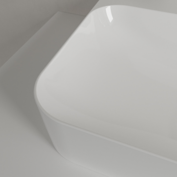 Villeroy&Boch Finion Раковина 60х44.5 см, 1 отв., с переливом, с антигрязевым покрытием CeramicPlus, цвет: белый