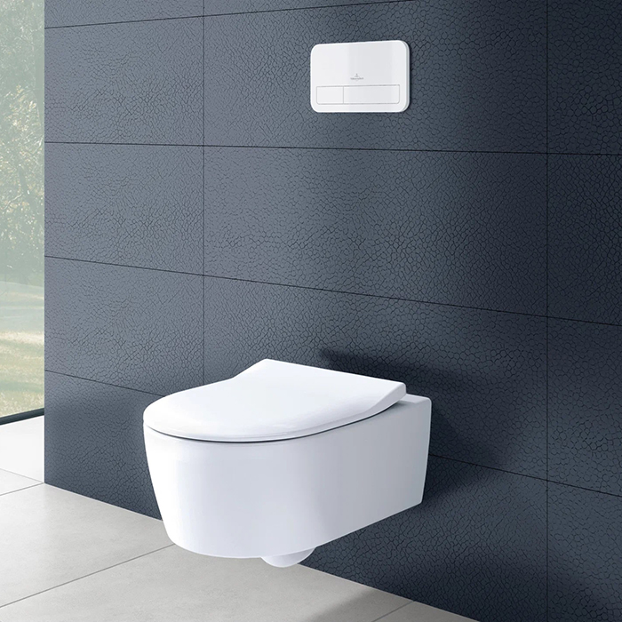 Villeroy&Boch ViConnect Клавиша смыва для унитаза, цвет: белый