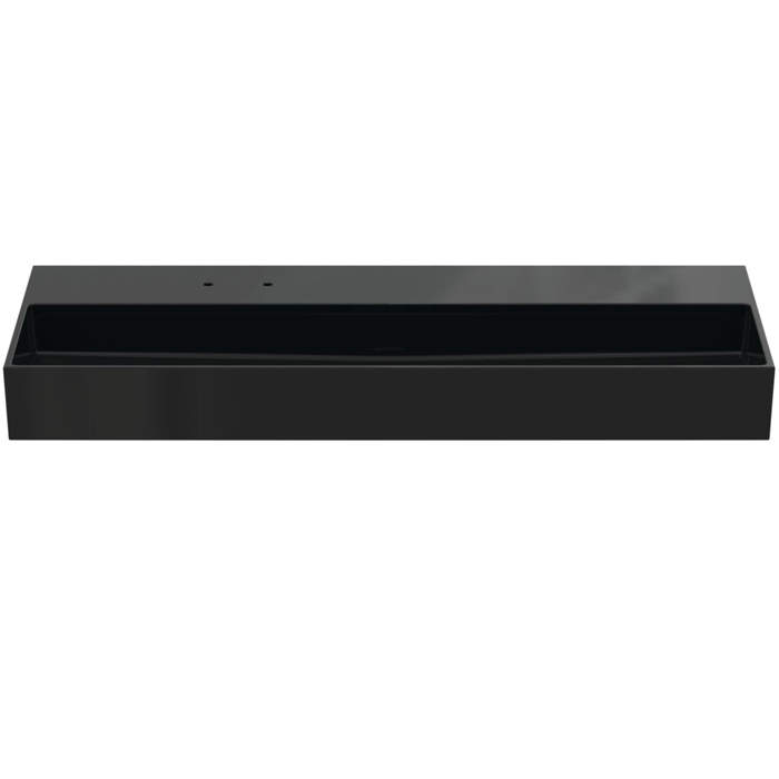Ideal Standard Solos Раковина подвесная 120х50см., с 2 отв., без перелива, цвет: черный глянцевый