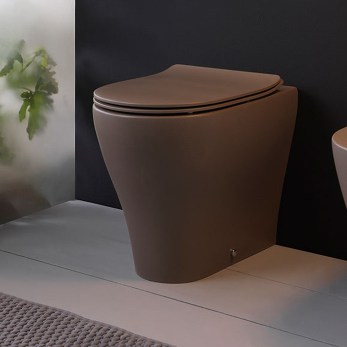 Flaminia APP Унитаз приставной 52x36xh46см, с системой goclean®, цвет: матовый fango