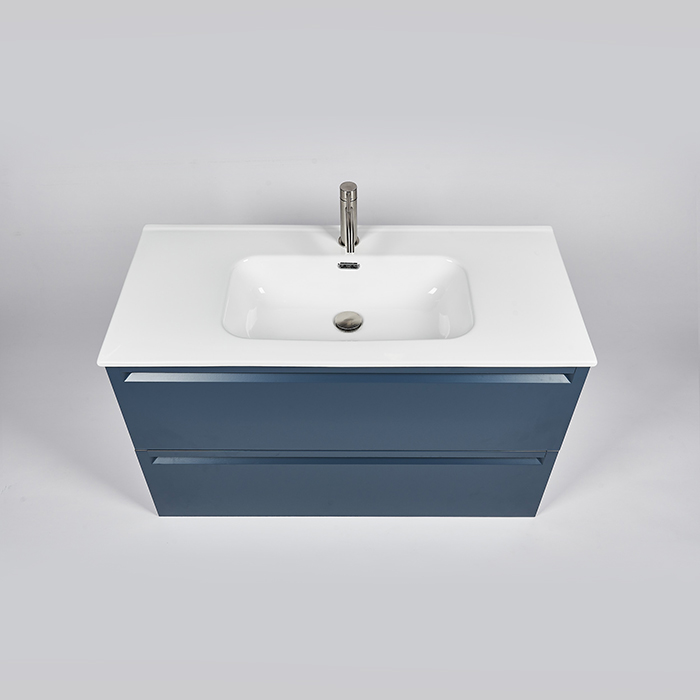 Inda Piccadilly Тумба подвесная 80x45x60см, раковина керамическая, цвет: blu denim