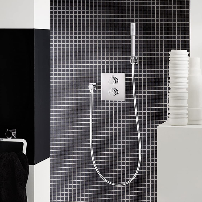 Grohe Rainshower F-Series 15" Верхний душ, потолочный, с 3 режимами, цвет: хром