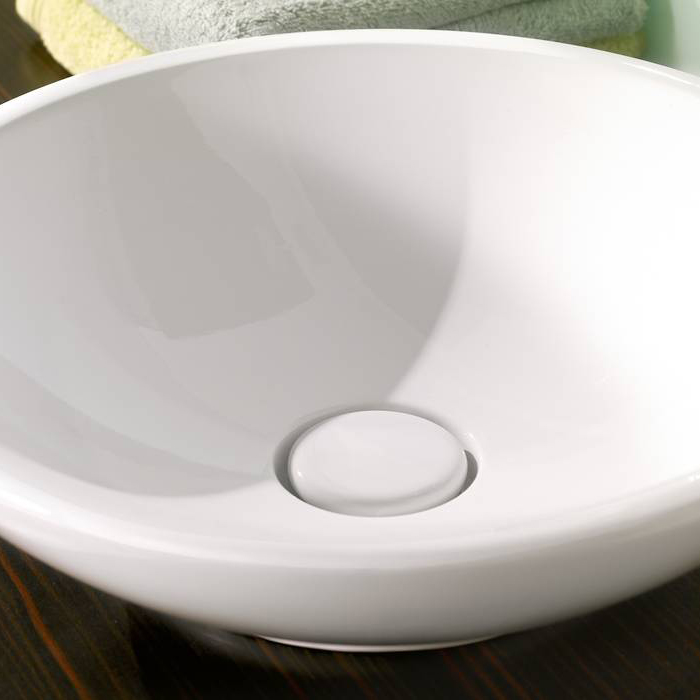 Villeroy&Boch Loop&Friends Раковина 39x21.5 см, без отв., встраиваемая, с переливом, с антигрязевым покрытием CeramicPlus, цвет: белый