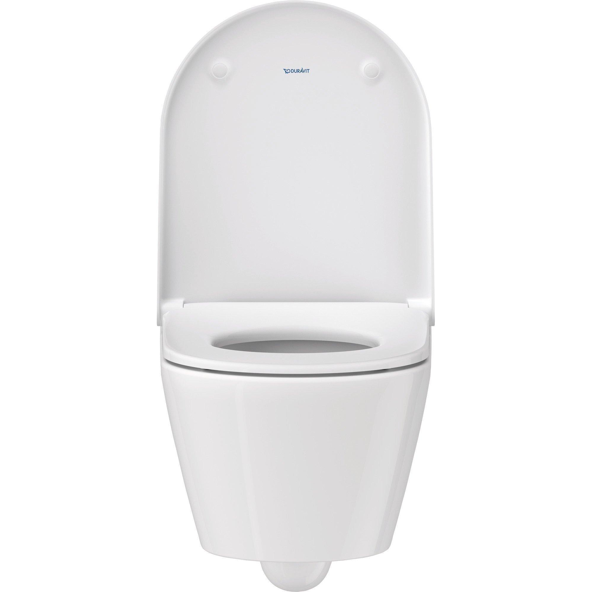 Duravit D-Neo Унитаз подвесной 37x54 см, безободковый, в комплекте с сиденьем 0021690000, цвет: белый
