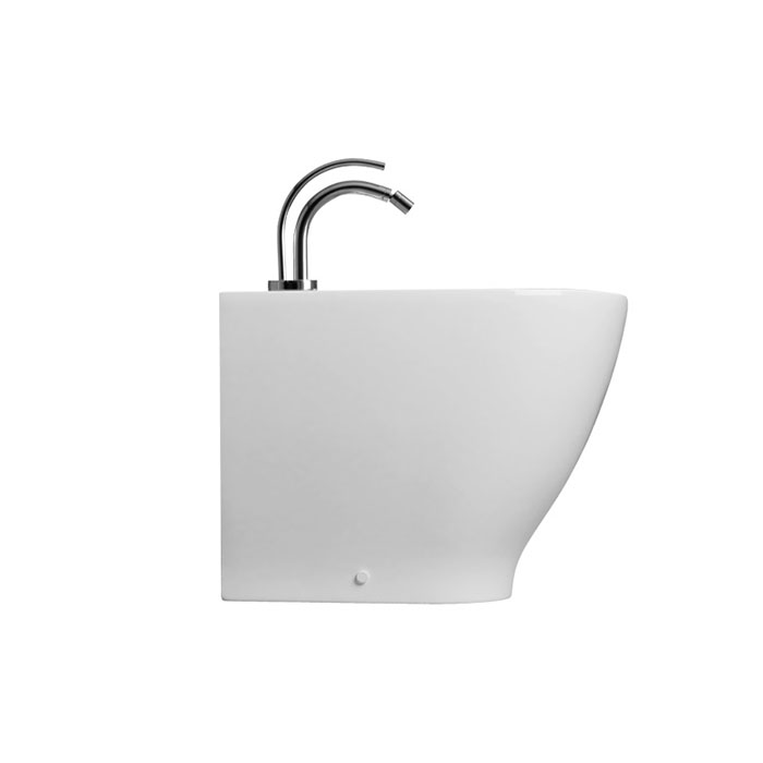 Kerasan Aquatech Биде напольное 55x35см., 1 отв., цвет: белый