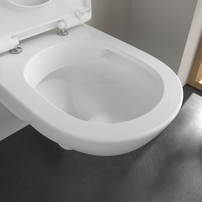 Villeroy&Boch O.novo Унитаз подвесной 36x56 см, безободковый, цвет: белый