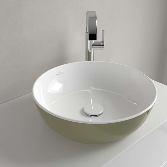 Villeroy&Boch Artis Раковина 43x43x13см., накладная, цвет: Indian Summer