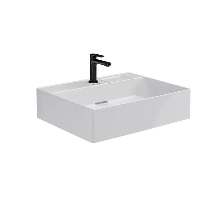 Kerama Marazzi Logica Раковина накладная 60.5х48.5см., 1 отв., цвет: белый глянцевый